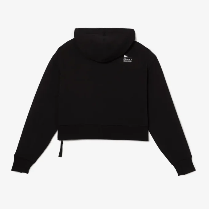 Camisola com capuz em algodão para mulher