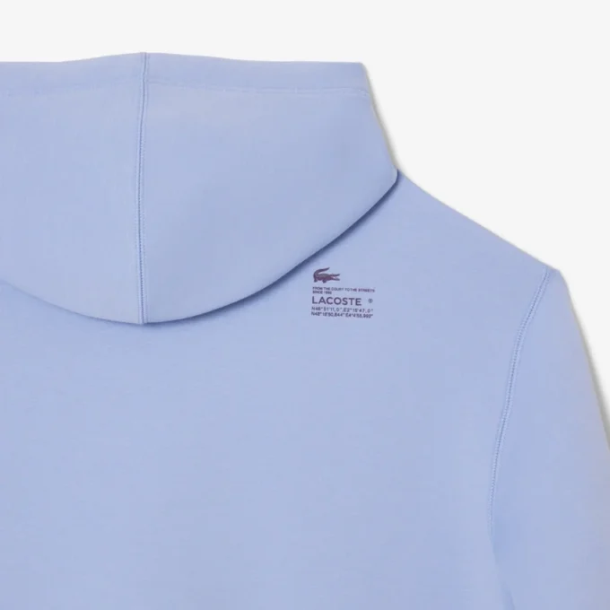 Camisola com capuz em algodão para mulher