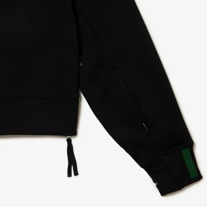 Camisola com capuz em algodão para mulher