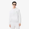 Camisola com capuz em malha de algodão para homem