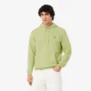 Camisola com capuz em malha de algodão para homem