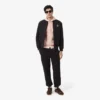 Camisola com capuz em malha de algodão para homem