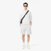Camisola com capuz em malha de algodão para homem