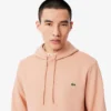 Camisola com capuz em malha de algodão para homem