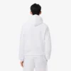 Camisola com capuz em malha de algodão para homem