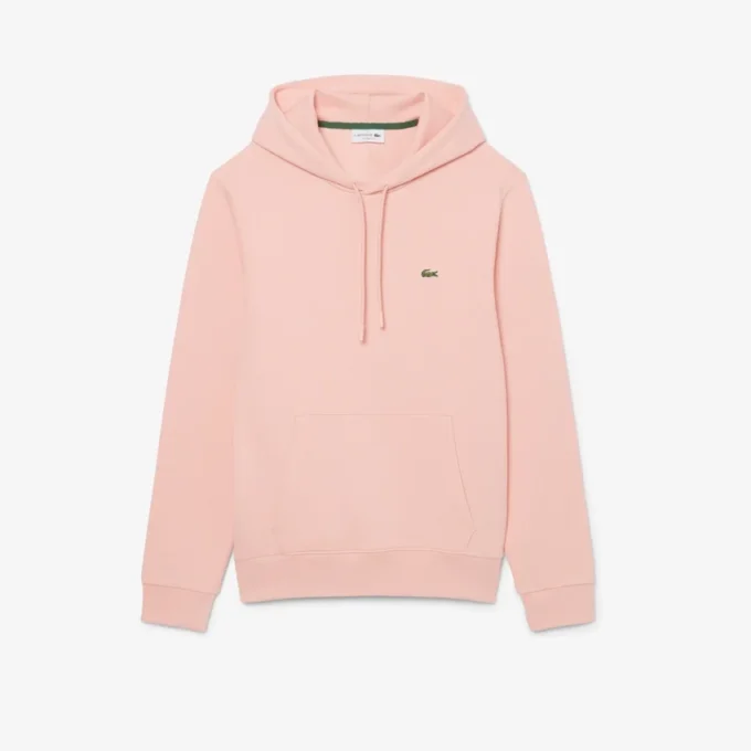 Camisola com capuz em malha de algodão para homem