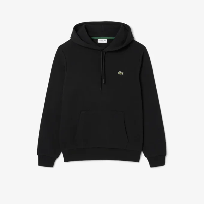 Camisola com capuz em malha de algodão para homem