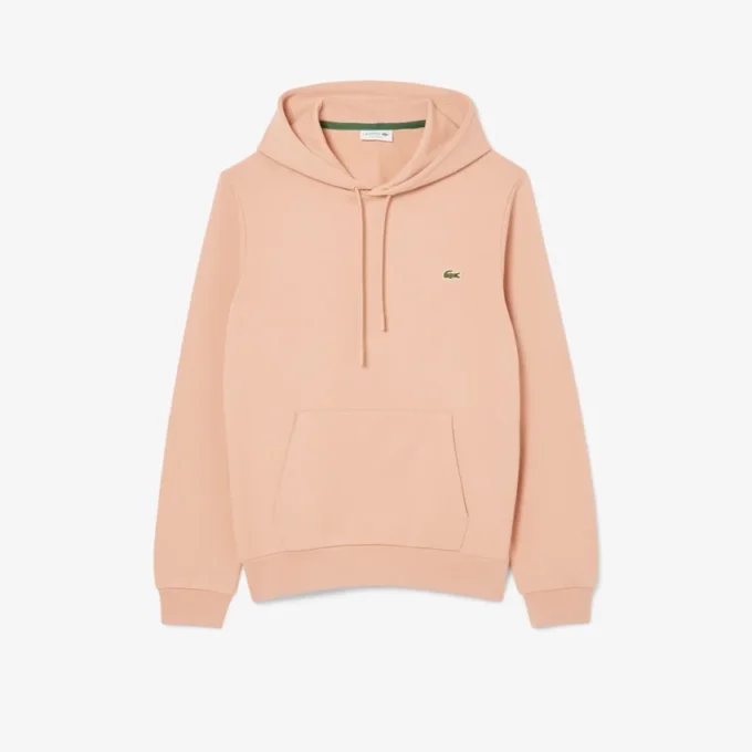 Camisola com capuz em malha de algodão para homem