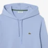 Camisola com capuz em malha de algodão para homem
