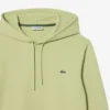 Camisola com capuz em malha de algodão para homem
