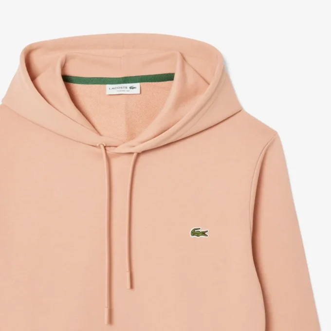 Camisola com capuz em malha de algodão para homem