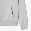 Camisola com capuz em malha de algodão para homem