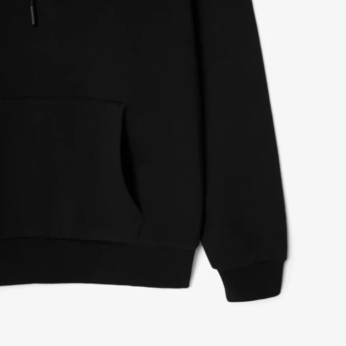 Camisola com capuz em malha de algodão para homem