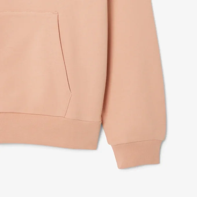 Camisola com capuz em malha de algodão para homem
