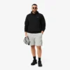 Camisola com capuz em malha de algodão para homem
