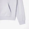 Camisola com capuz em malha polar de corte descontraído para homem