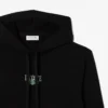 Camisola com capuz em malha polar de corte descontraído para mulher