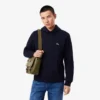 Camisola com capuz em malha polar para homem
