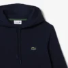 Camisola com capuz em malha polar para homem