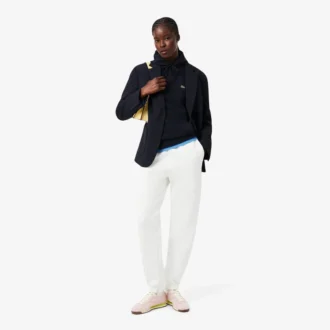 Camisola com capuz em piqué para mulher