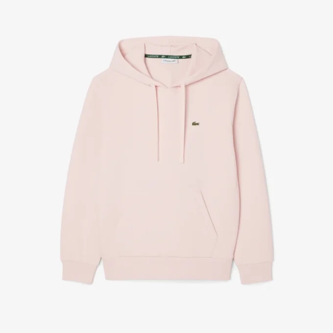 Camisola com capuz em piqué para mulher