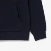 Camisola com capuz em piqué para mulher
