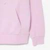 Camisola com capuz em piqué para mulher