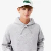 Camisola com capuz estampada de corte descontraído para homem