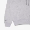 Camisola com capuz estampada de corte descontraído para homem