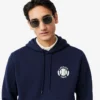 Camisola com capuz estampada de ténis para homem
