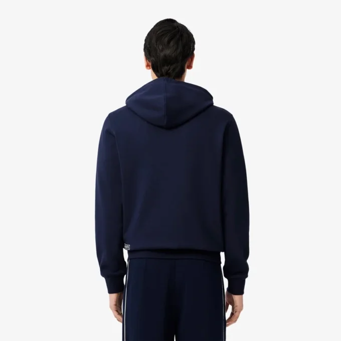 Camisola com capuz estampada de ténis para homem