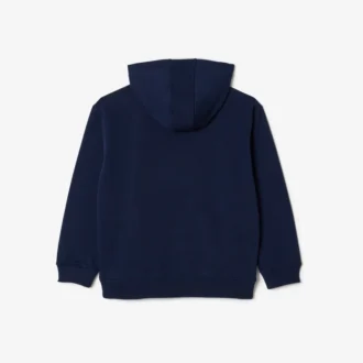 Camisola com capuz estampada para criança