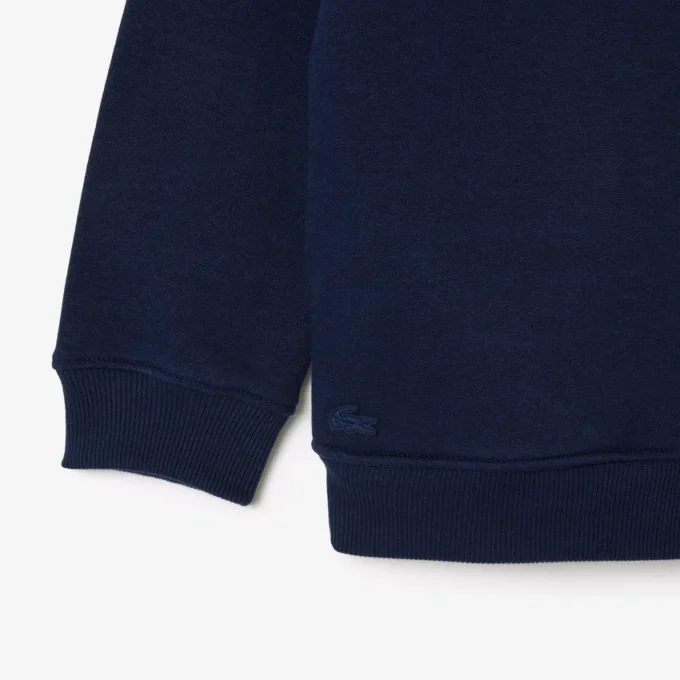 Camisola com capuz estampada para criança