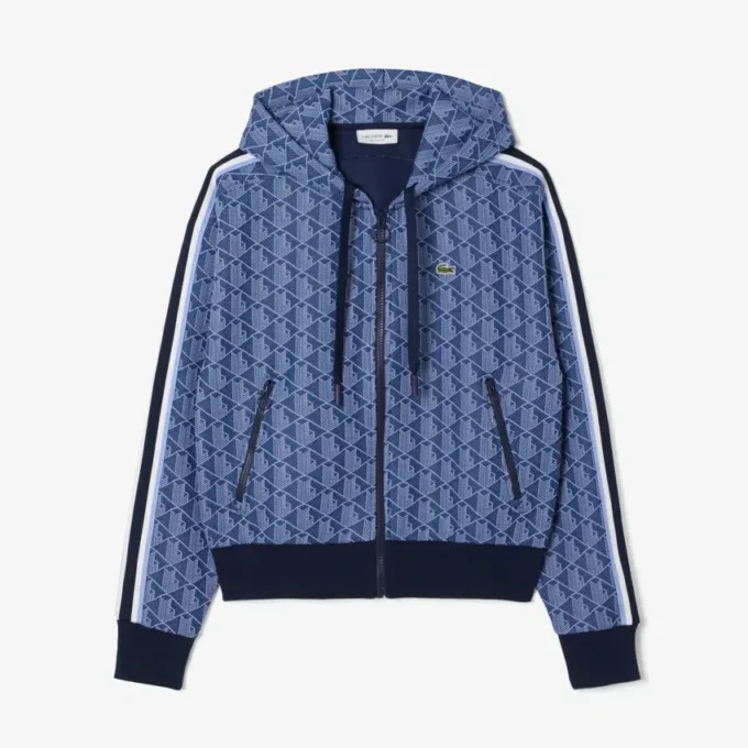 Camisola com capuz Monogram para mulher