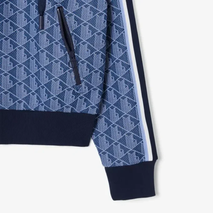 Camisola com capuz Monogram para mulher