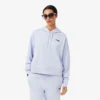 Camisola com capuz oversized com logótipo para mulher