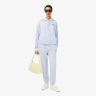 Camisola com capuz oversized com logótipo para mulher