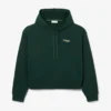 Camisola com capuz oversized com logótipo para mulher