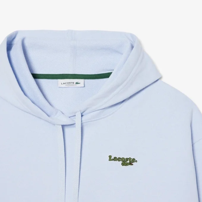 Camisola com capuz oversized com logótipo para mulher