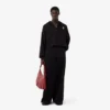 Camisola com capuz oversized Runway para homem