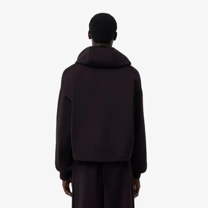 Camisola com capuz oversized Runway para homem
