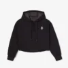 Camisola com capuz oversized Runway para homem