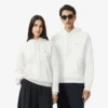 Camisola com capuz unissexo em malha grossa