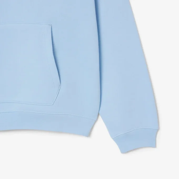 Camisola com capuz unissexo em malha grossa