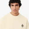 Camisola com emblema em piqué dupla face