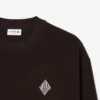 Camisola com emblema em piqué dupla face