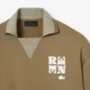 Camisola com emblema no colarinho de polo Runway