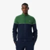 Camisola com fecho de correr e blocos de cor para homem