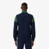 Camisola com fecho de correr e blocos de cor para homem