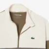Camisola com fecho de correr e blocos de cor para homem